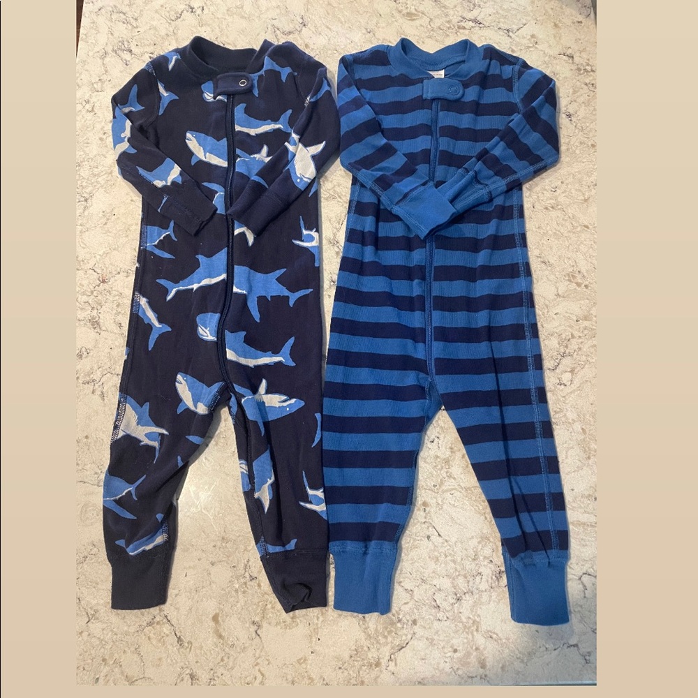 Hanna Andersson Boys Pajamas, Size 12-18 months. Rarely used.